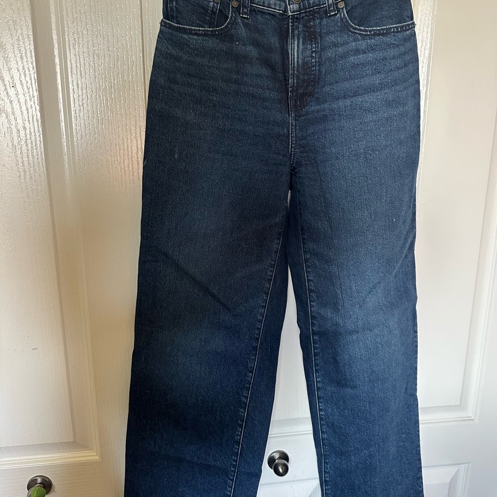 Madewell - Perfect Vintage Wide Leg, Nighthawk Wash, Size 26